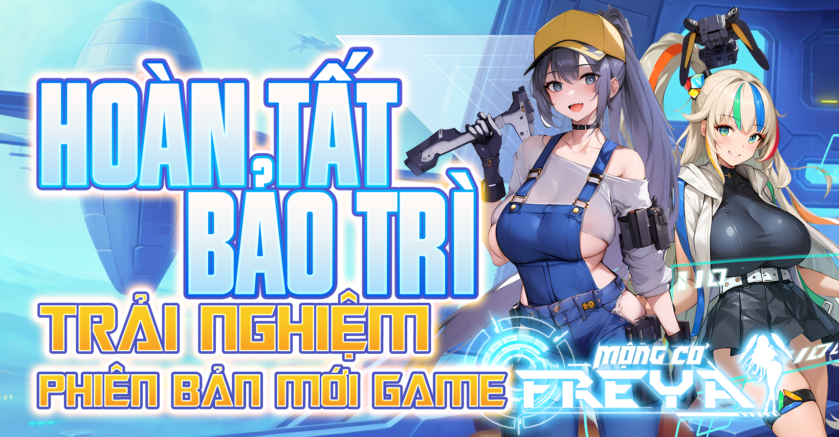 Thông báo Hoàn tất bảo trì & ra mắt phiên bản mới - Freya Mộng Cơ